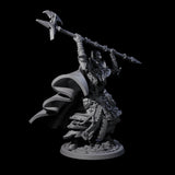 Decorated Skeleton Guard D Miniature for Dungeons and Dragons, Pathfinder or other TTRPGs