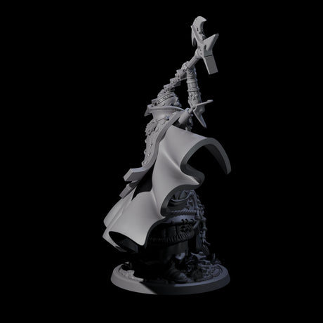 Decorated Skeleton Guard D Miniature for Dungeons and Dragons, Pathfinder or other TTRPGs