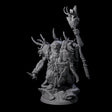 Decorated Tribal Ogre B Miniature for Dungeons and Dragons, Pathfinder or other TTRPGs
