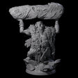 Decorated Tribal Ogre C Miniature for Dungeons and Dragons, Pathfinder or other TTRPGs