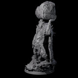 Decorated Tribal Ogre C Miniature for Dungeons and Dragons, Pathfinder or other TTRPGs