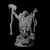 Decorated Tribal Ogre D Miniature for Dungeons and Dragons, Pathfinder or other TTRPGs