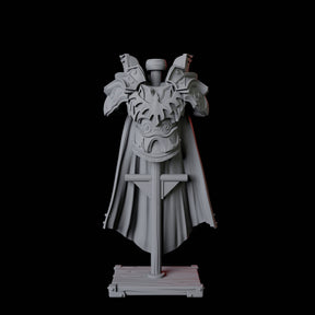 Decorative Armour on a stand Miniature for Dungeons and Dragons, Pathfinder or other TTRPGs