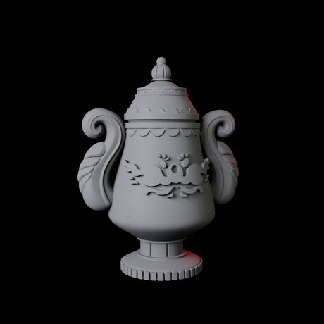 Decorative Pot Miniature for Dungeons and Dragons, Pathfinder or other TTRPGs