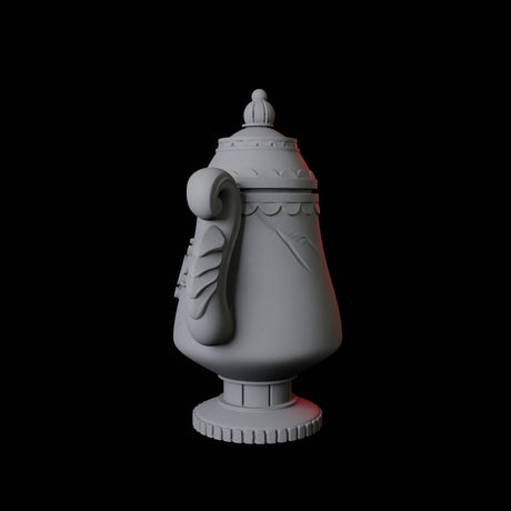 Decorative Pot Miniature for Dungeons and Dragons, Pathfinder or other TTRPGs