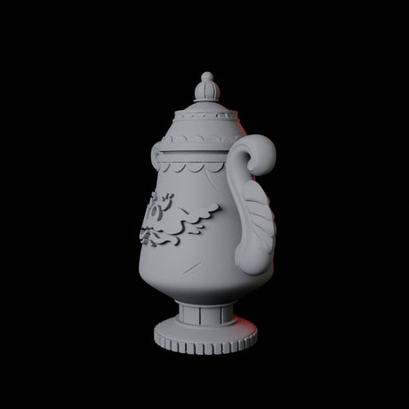 Decorative Pot Miniature for Dungeons and Dragons, Pathfinder or other TTRPGs