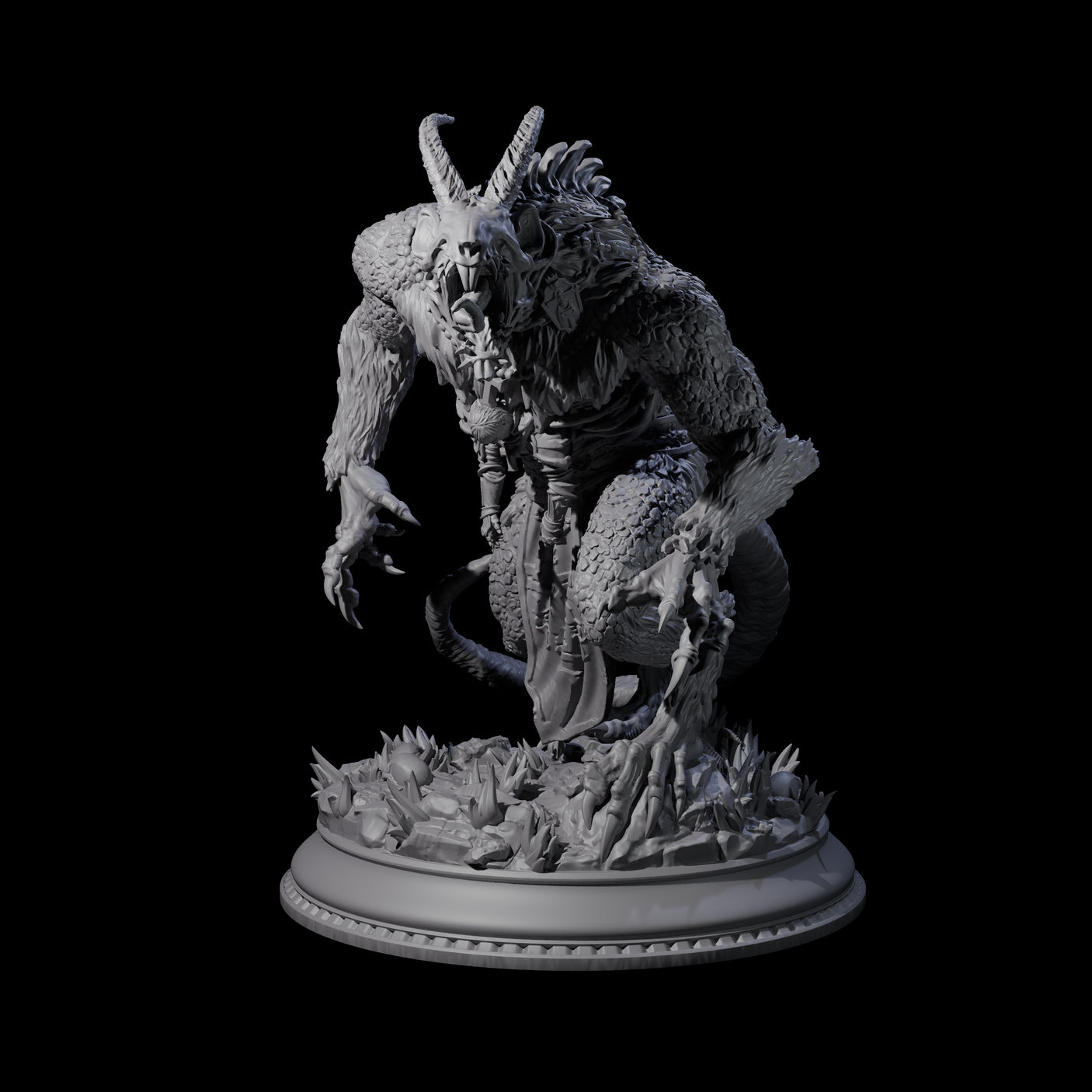 Deep Eldritch Horror Miniature for Dungeons and Dragons, Pathfinder or other TTRPGs