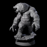Deep Forest Ursine Tribe Miniature for Dungeons and Dragons, Pathfinder or other TTRPGs