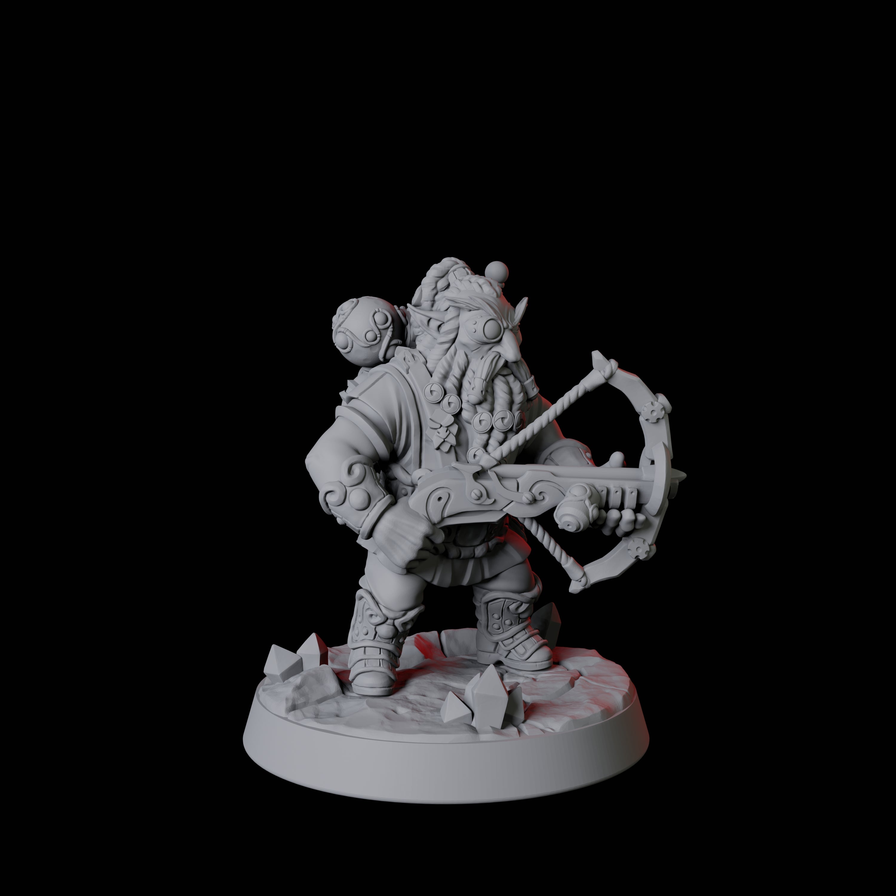 Deep Gnome Artificer B Miniature for Dungeons and Dragons, Pathfinder or other TTRPGs