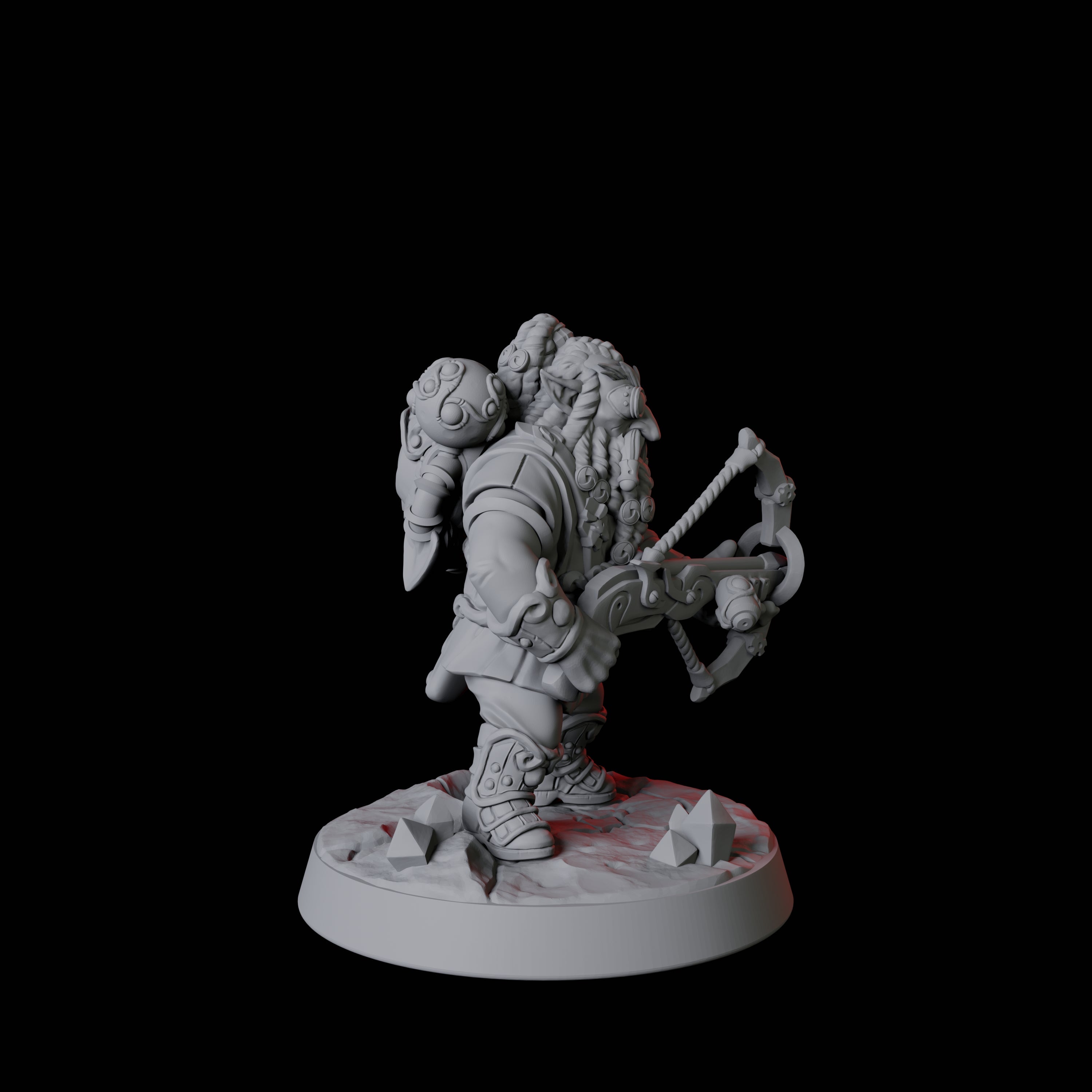 Deep Gnome Artificer B Miniature for Dungeons and Dragons, Pathfinder or other TTRPGs