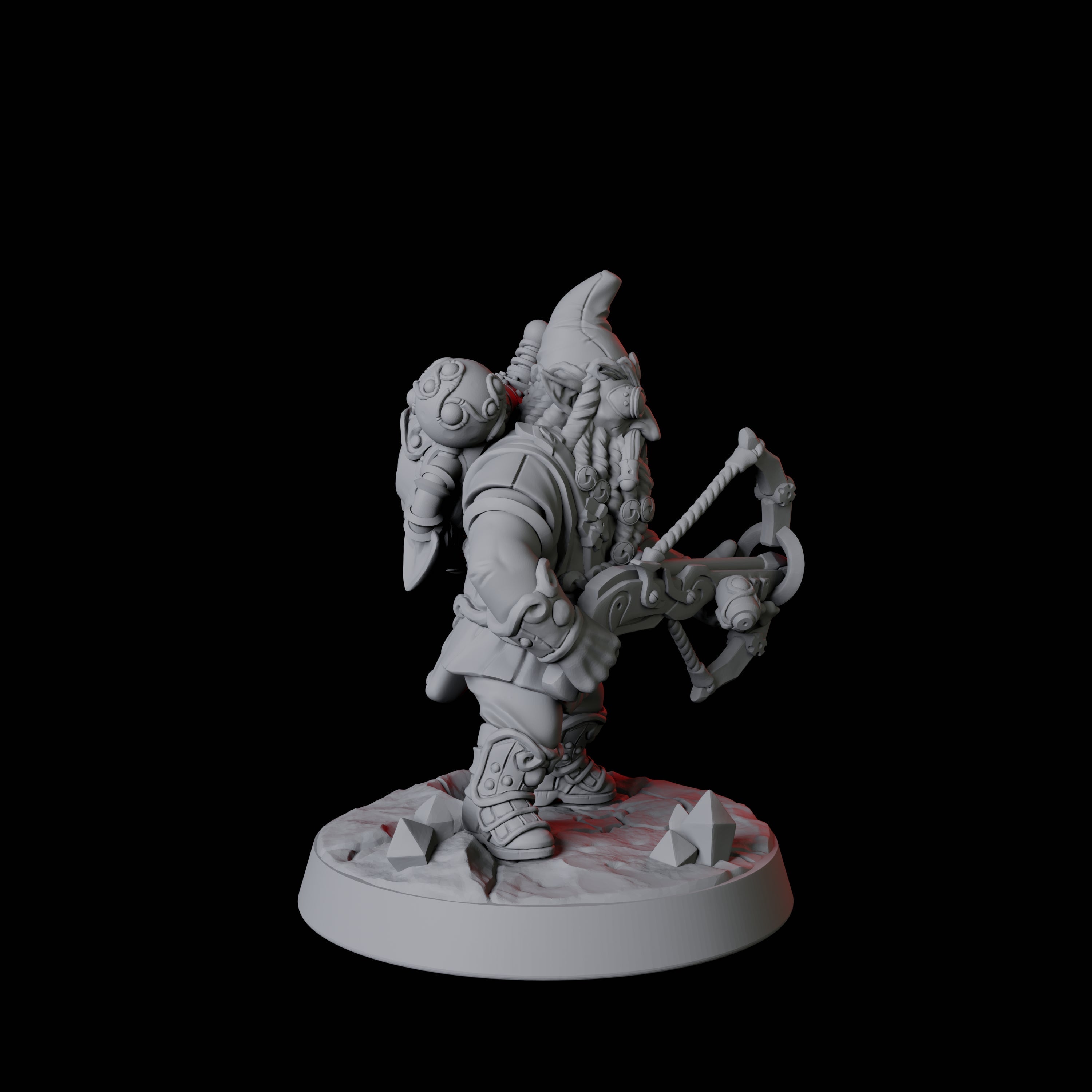 Deep Gnome Artificer B Miniature for Dungeons and Dragons, Pathfinder or other TTRPGs