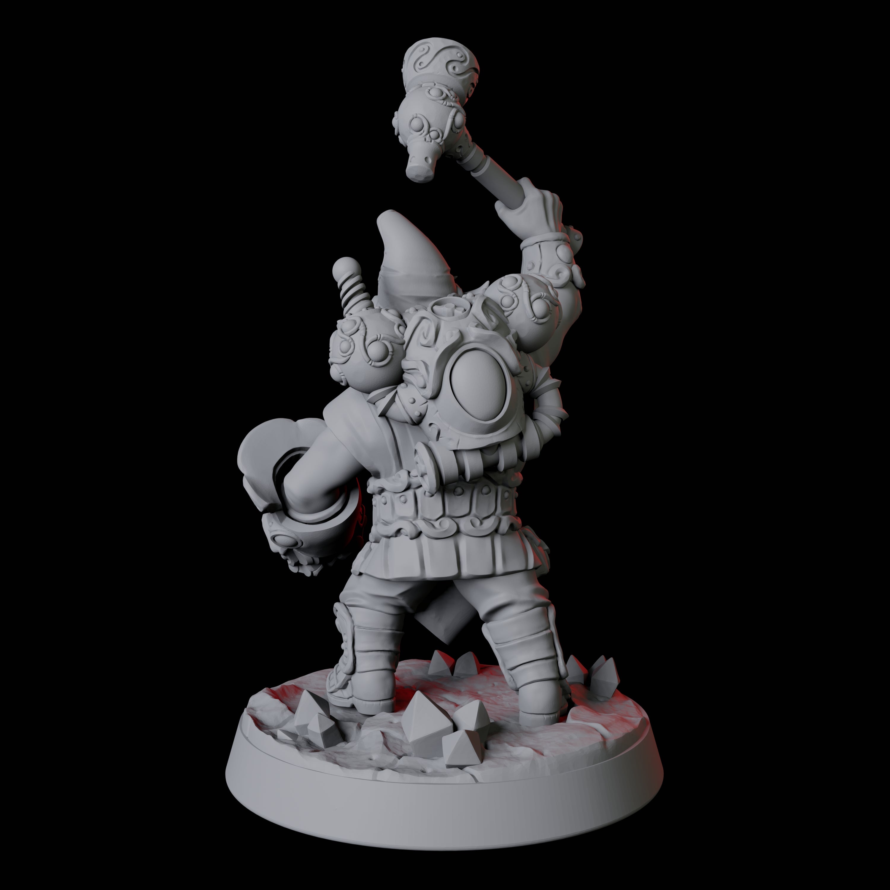 Deep Gnome Artificer C Miniature for Dungeons and Dragons, Pathfinder or other TTRPGs