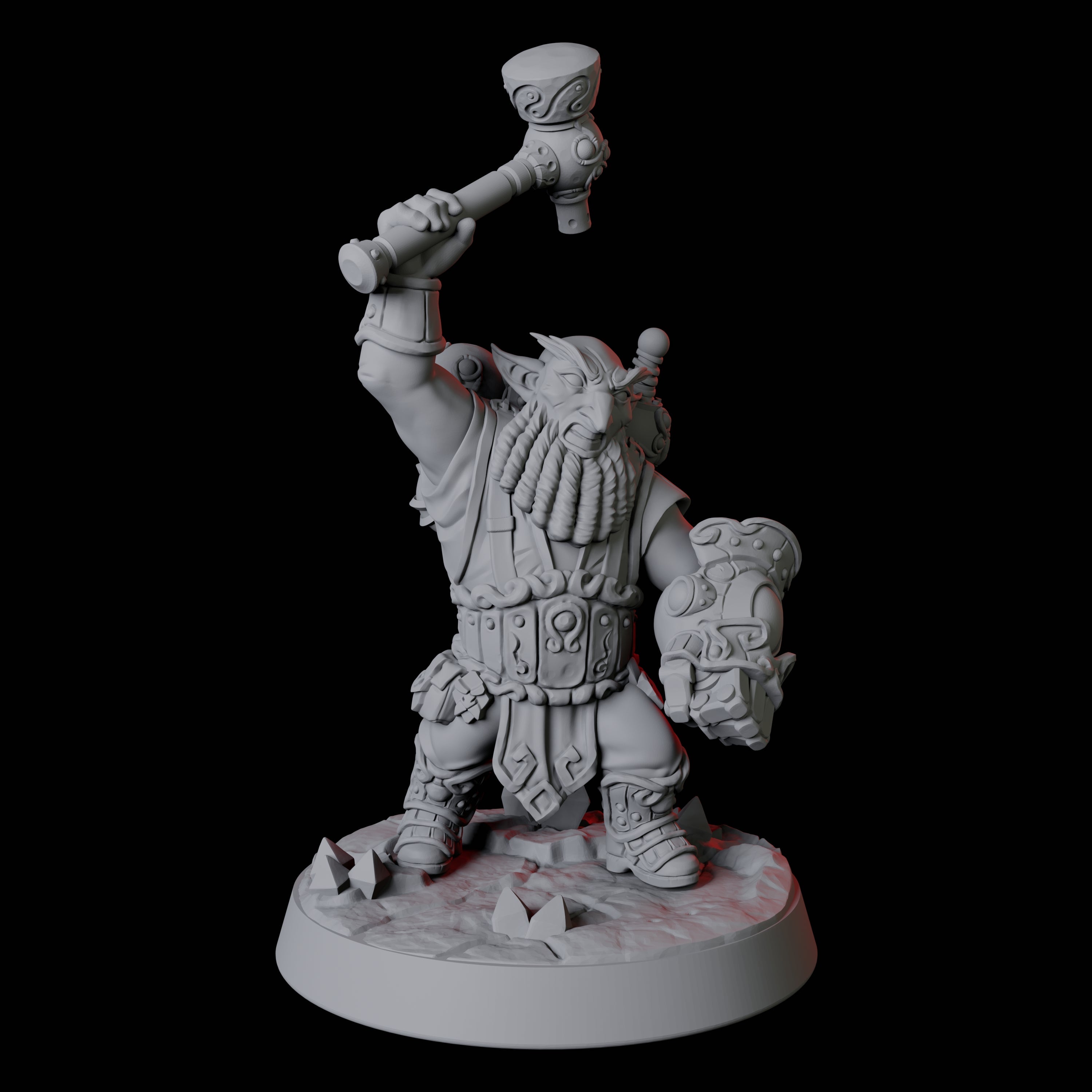 Deep Gnome Artificer C Miniature for Dungeons and Dragons, Pathfinder or other TTRPGs