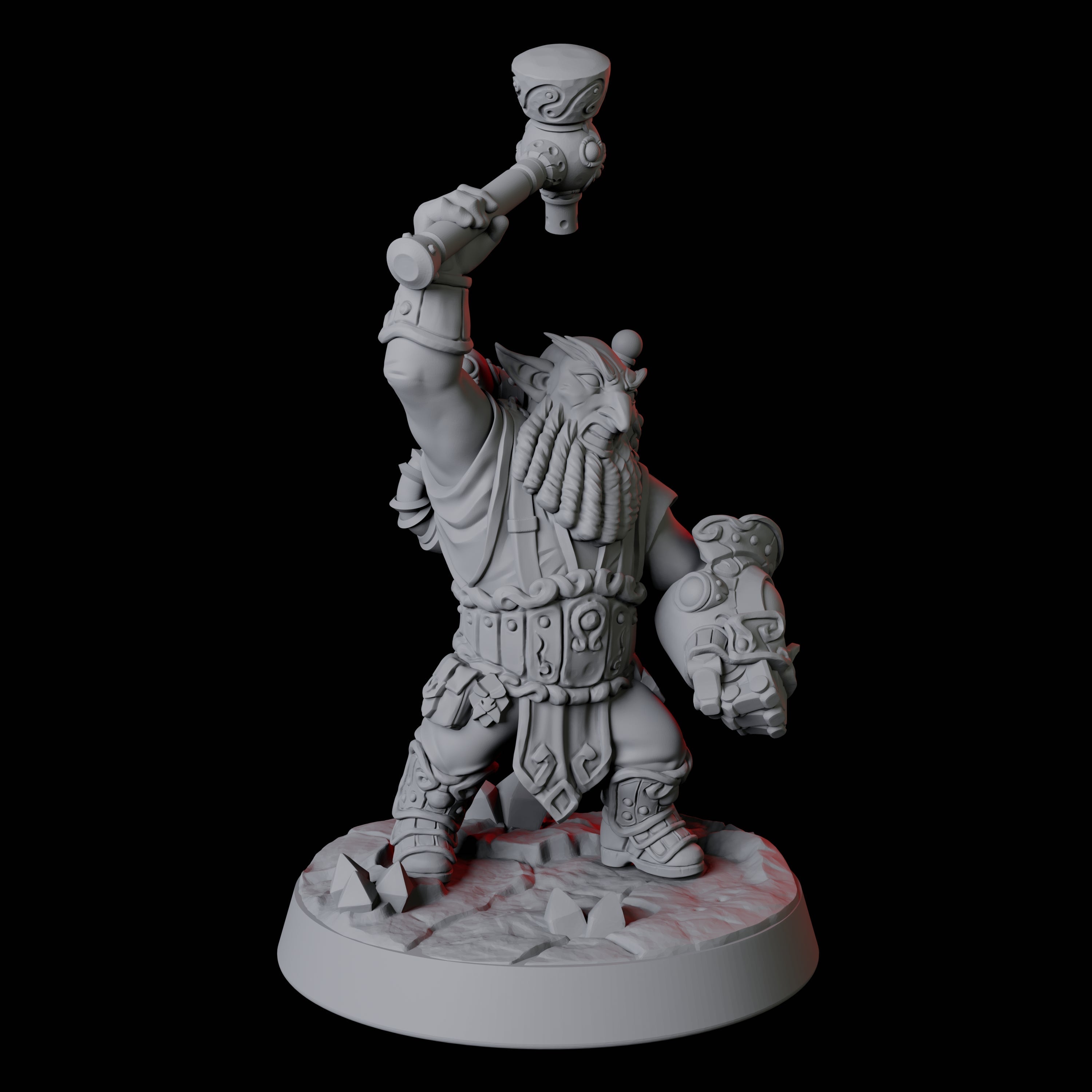 Deep Gnome Artificer C Miniature for Dungeons and Dragons, Pathfinder or other TTRPGs