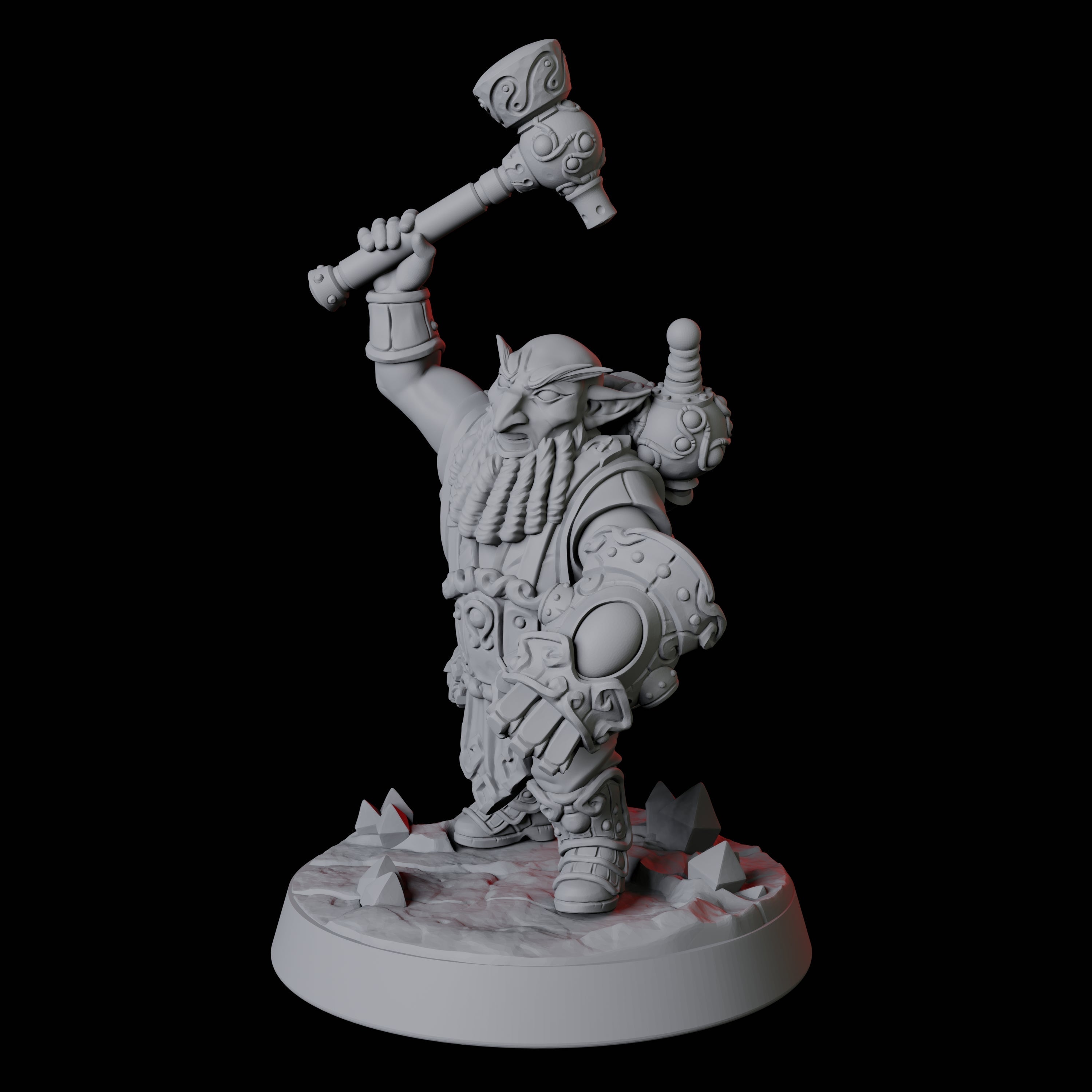 Deep Gnome Artificer C Miniature for Dungeons and Dragons, Pathfinder or other TTRPGs