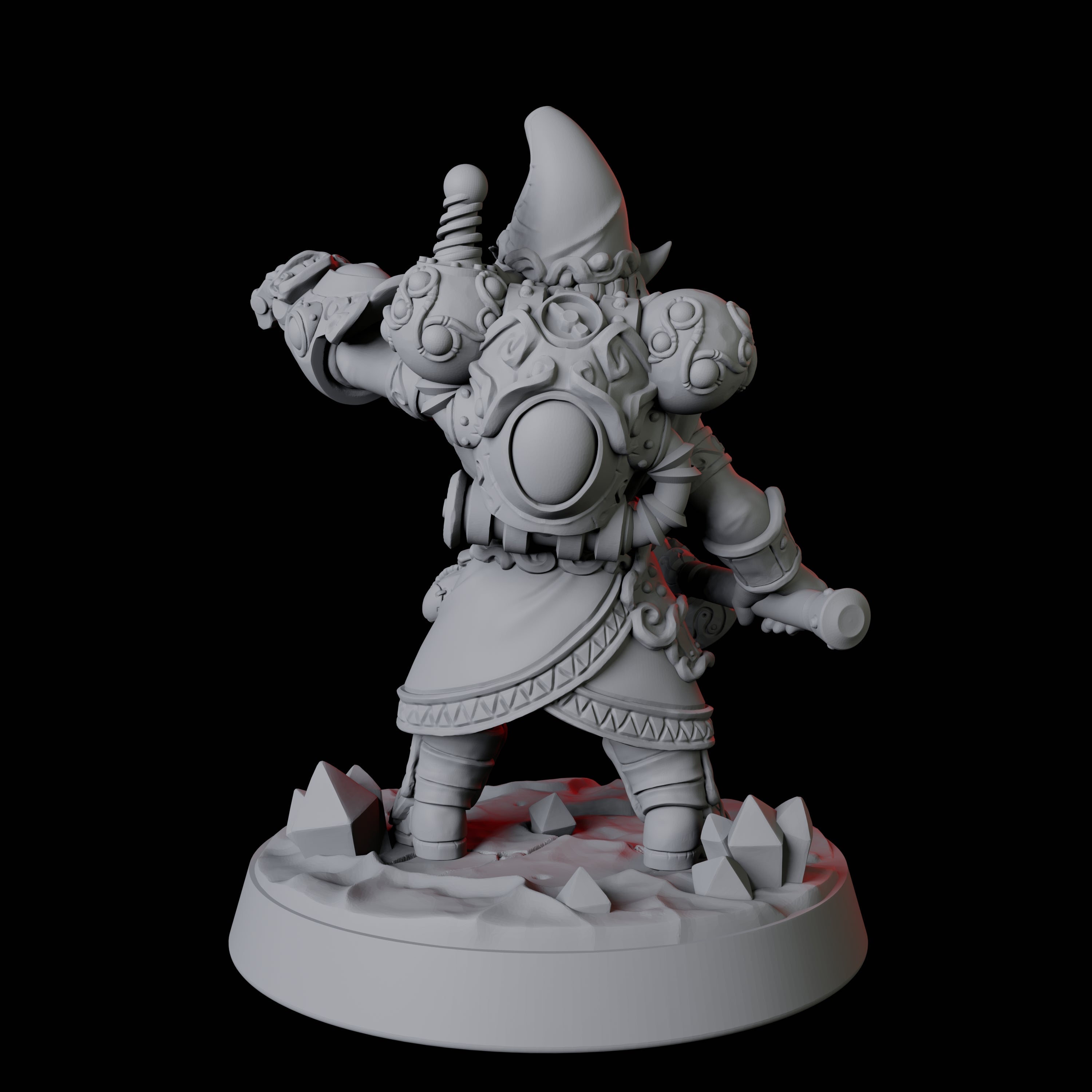 Deep Gnome Artificer D Miniature for Dungeons and Dragons, Pathfinder or other TTRPGs