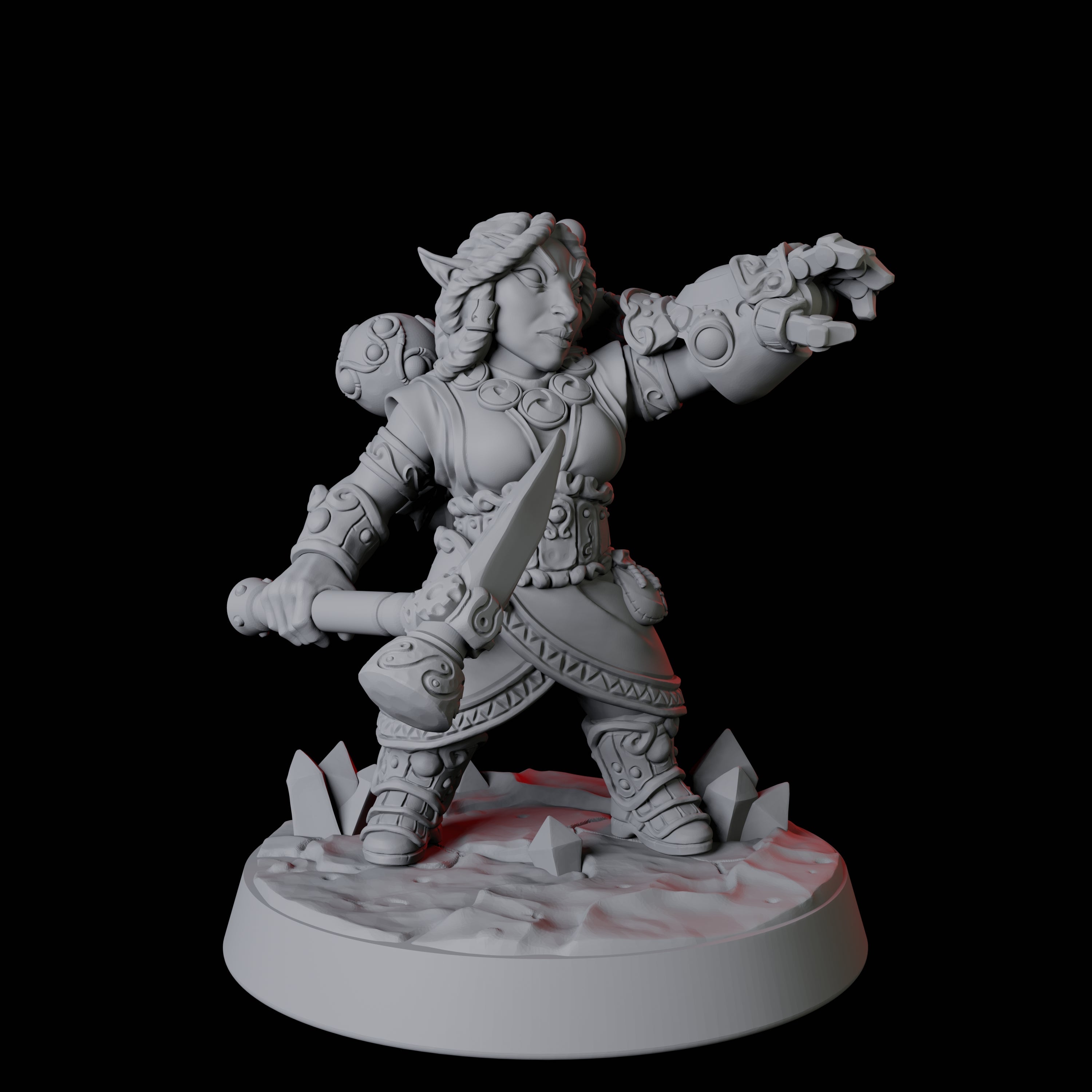 Deep Gnome Artificer D Miniature for Dungeons and Dragons, Pathfinder or other TTRPGs