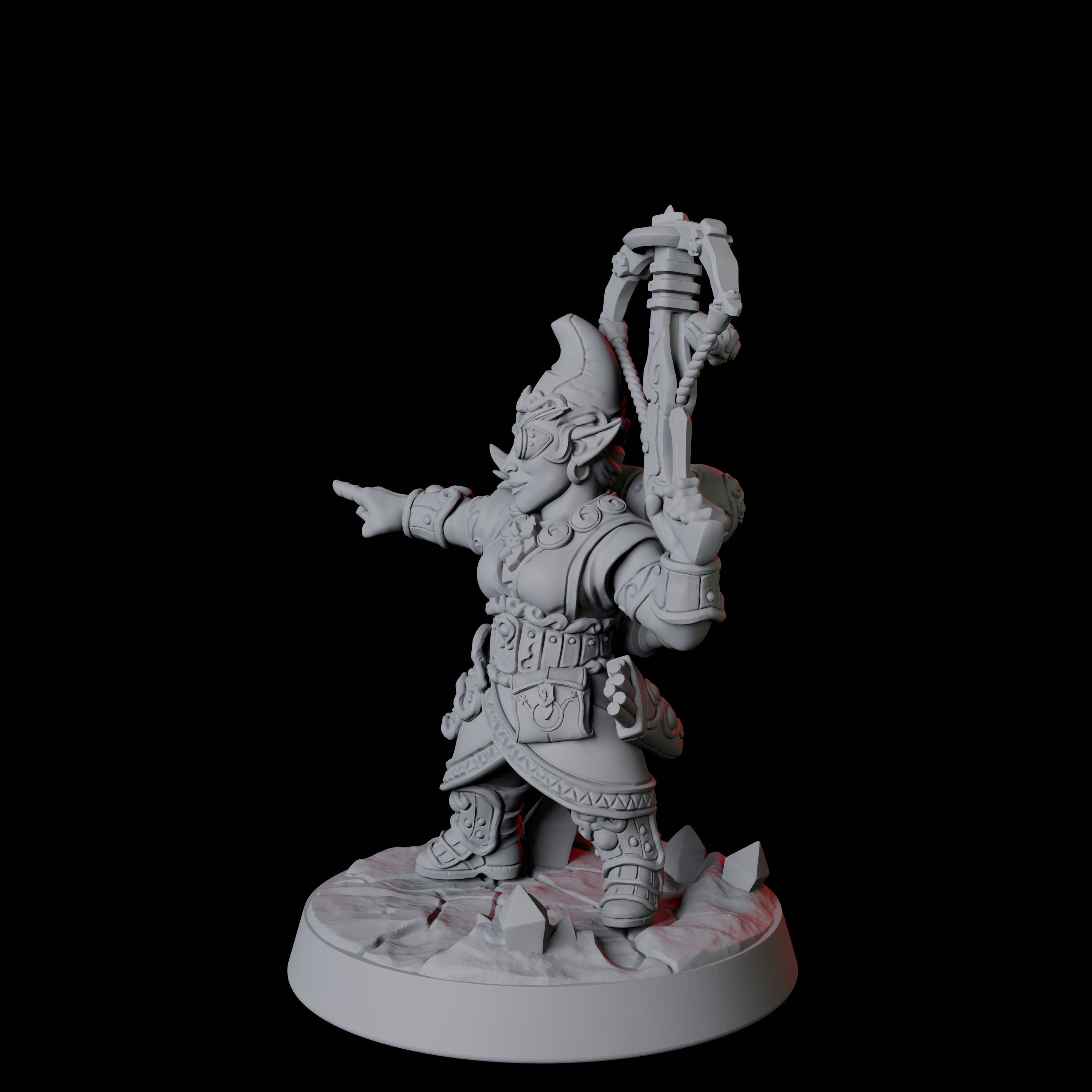 Deep Gnome Artificer E Miniature for Dungeons and Dragons, Pathfinder or other TTRPGs