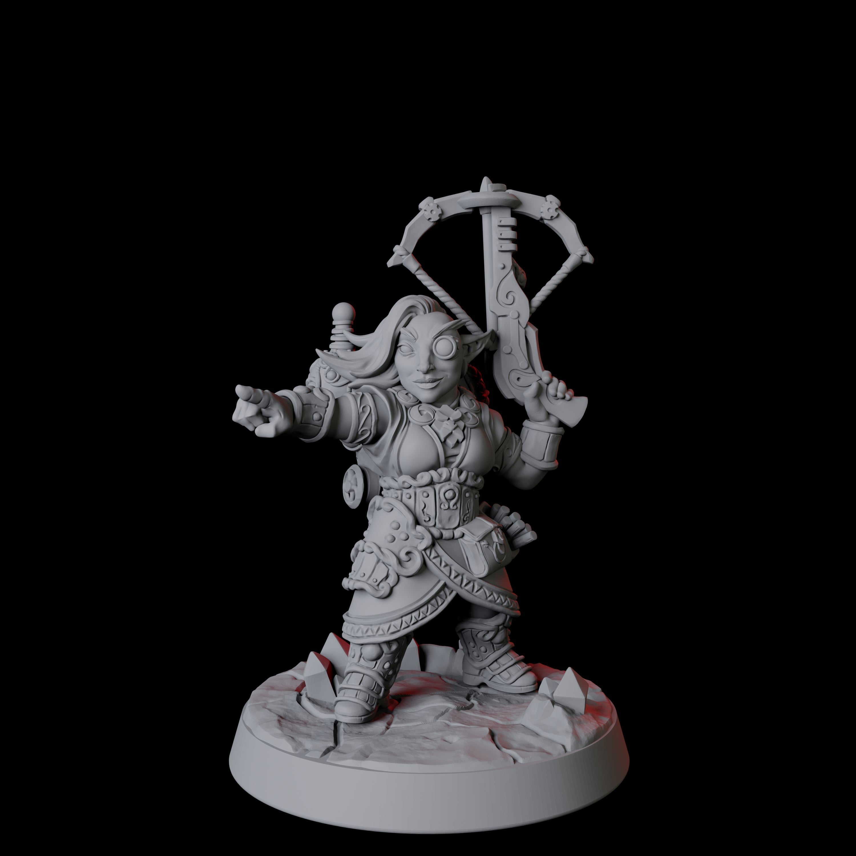 Deep Gnome Artificer E Miniature for Dungeons and Dragons, Pathfinder or other TTRPGs