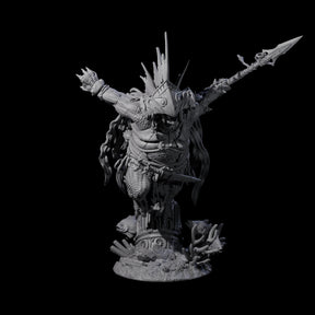 Deep One Shaman Miniature for Dungeons and Dragons, Pathfinder or other TTRPGs