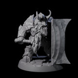 Deepcrust Dwarf A Miniature for Dungeons and Dragons, Pathfinder or other TTRPGs