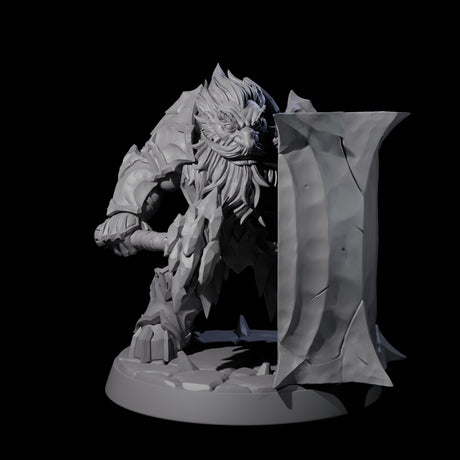 Deepcrust Dwarf A Miniature for Dungeons and Dragons, Pathfinder or other TTRPGs