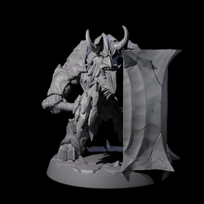 Deepcrust Dwarf A Miniature for Dungeons and Dragons, Pathfinder or other TTRPGs