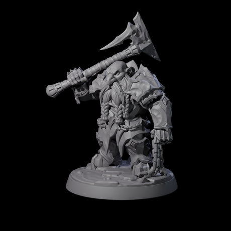 Deepcrust Dwarf B Miniature for Dungeons and Dragons, Pathfinder or other TTRPGs