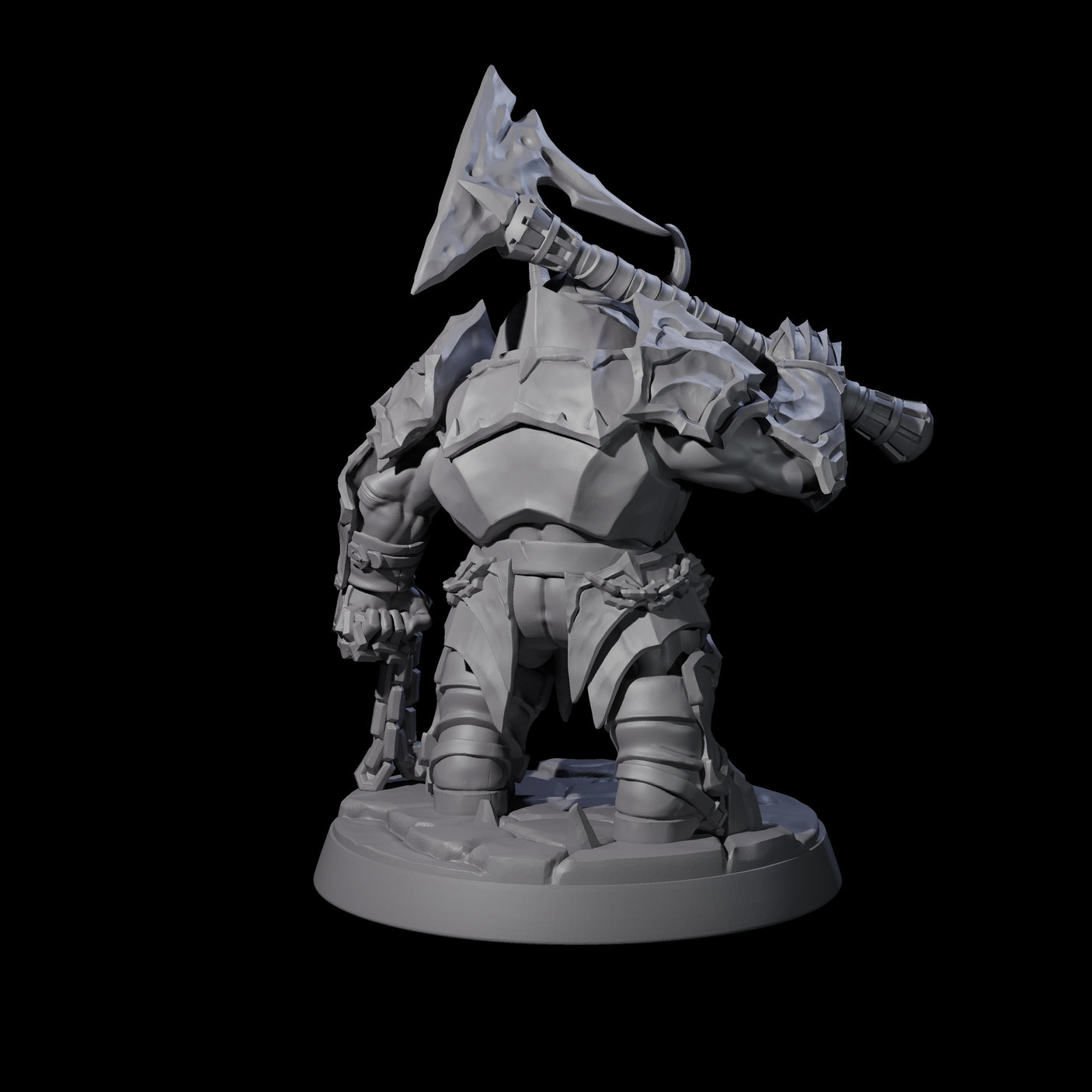 Deepcrust Dwarf B Miniature for Dungeons and Dragons, Pathfinder or other TTRPGs