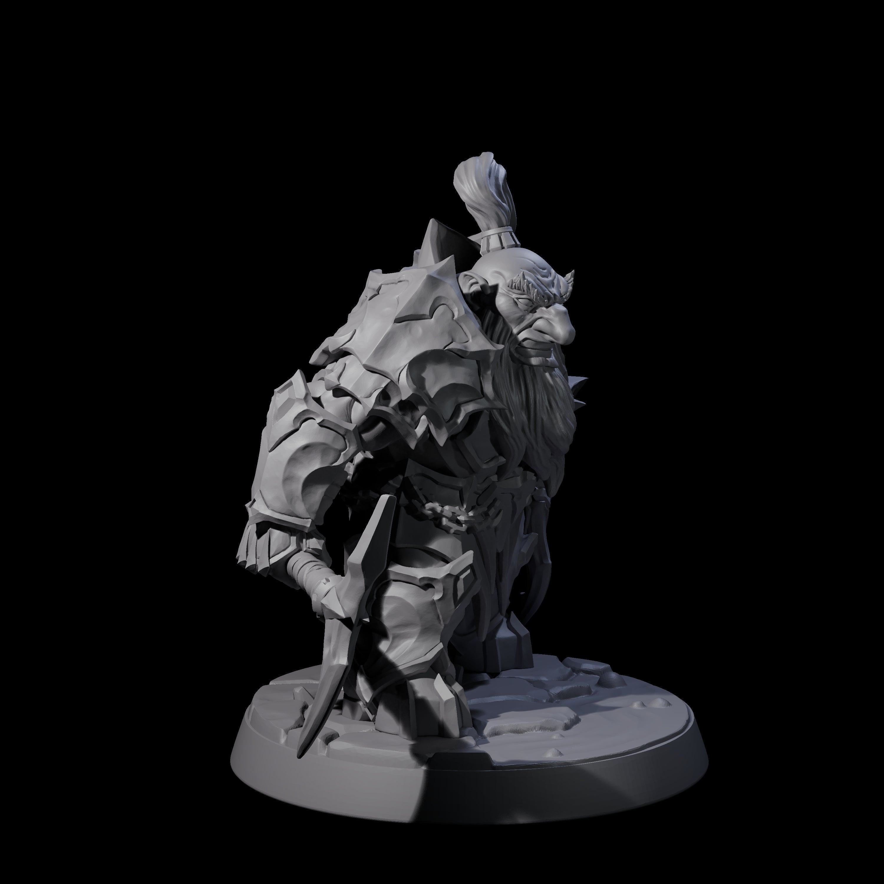 Deepcrust Dwarf C Miniature for Dungeons and Dragons, Pathfinder or other TTRPGs