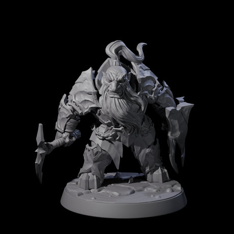 Deepcrust Dwarf C Miniature for Dungeons and Dragons, Pathfinder or other TTRPGs