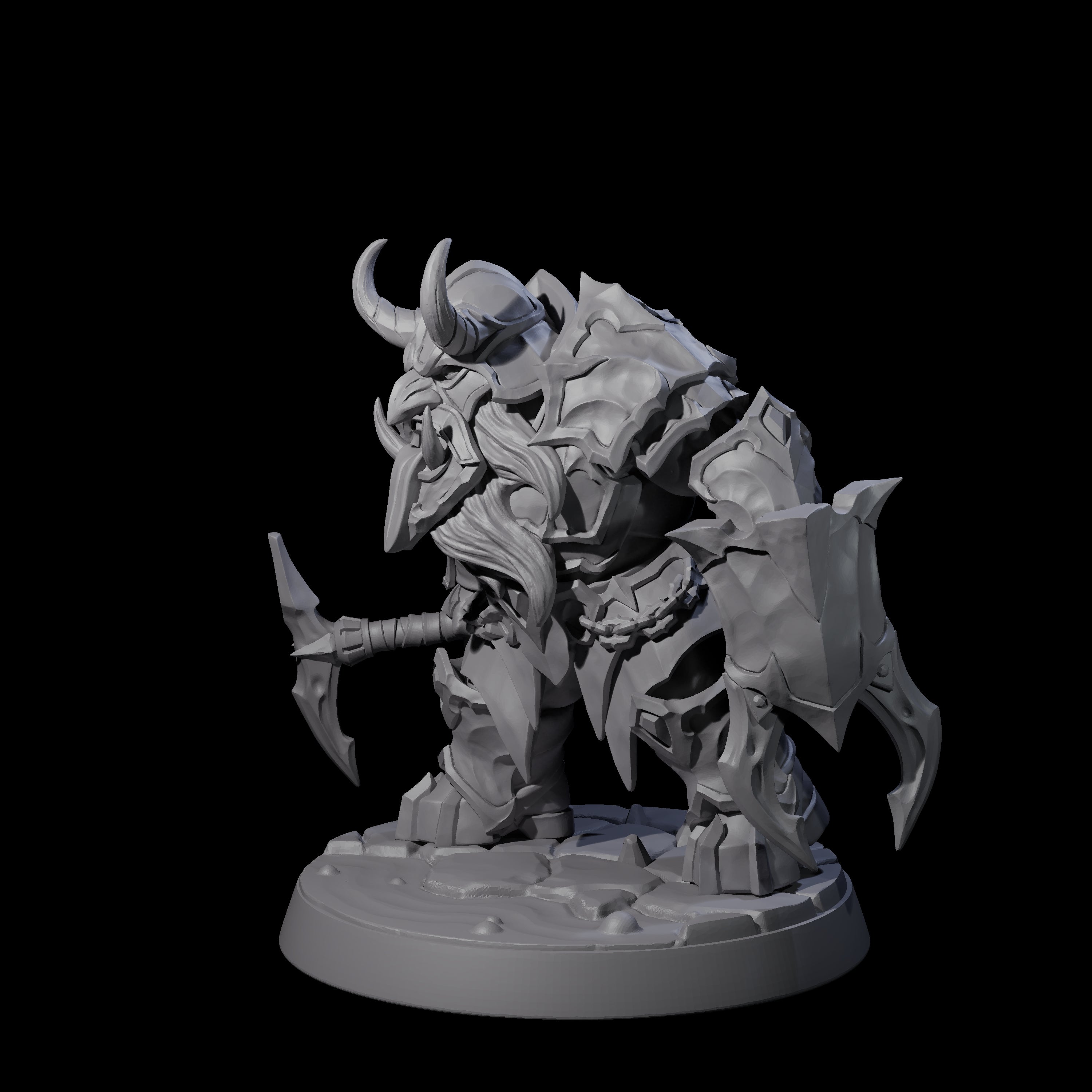 Deepcrust Dwarf C Miniature for Dungeons and Dragons, Pathfinder or other TTRPGs