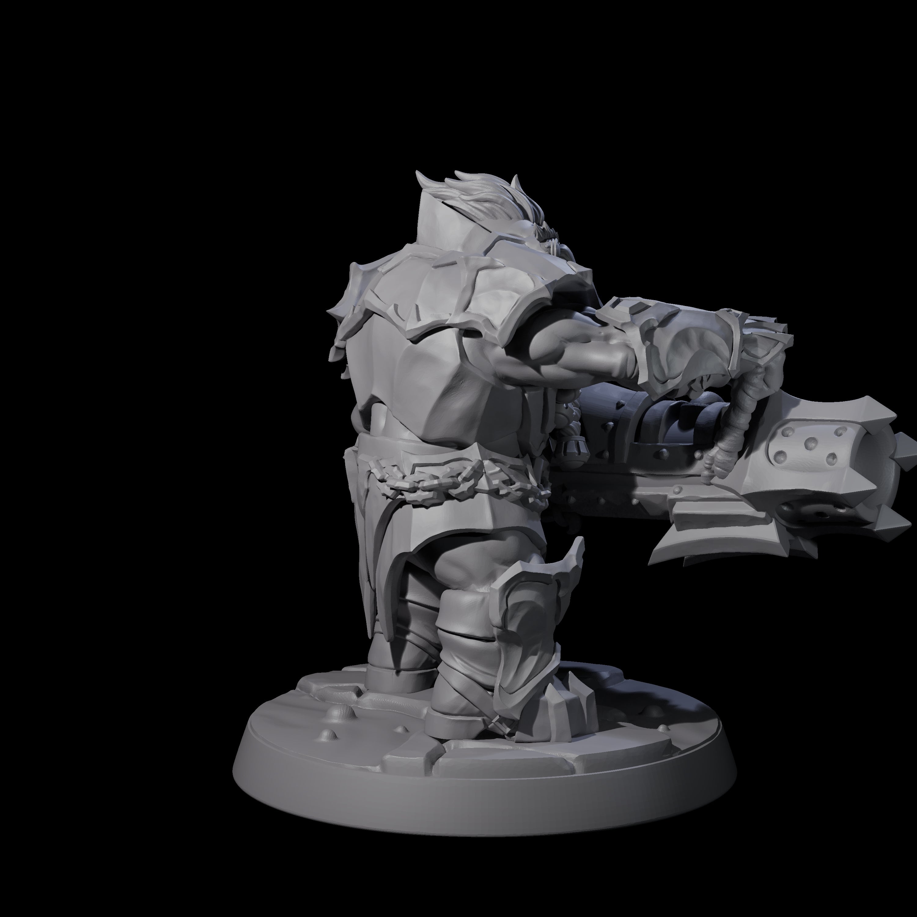 Deepcrust Dwarf D Miniature for Dungeons and Dragons, Pathfinder or other TTRPGs