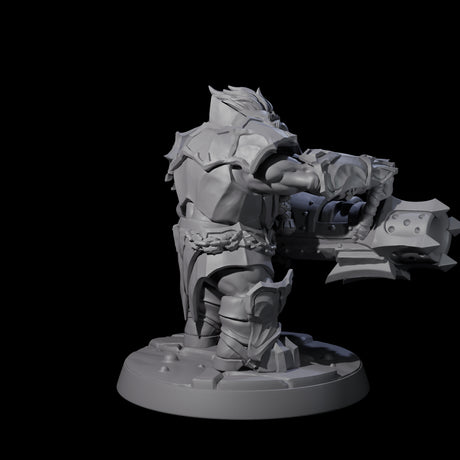 Deepcrust Dwarf D Miniature for Dungeons and Dragons, Pathfinder or other TTRPGs