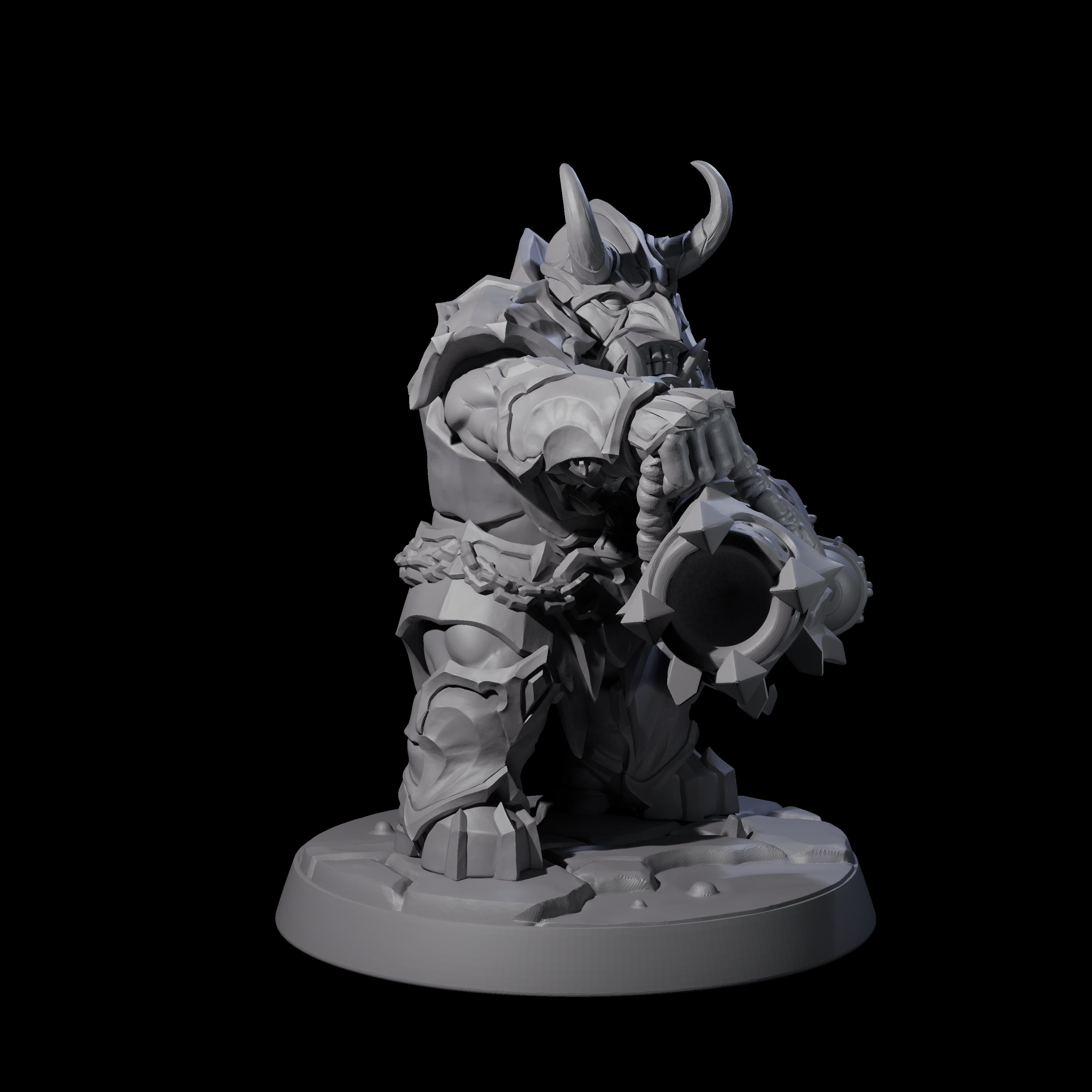 Deepcrust Dwarf D Miniature for Dungeons and Dragons, Pathfinder or other TTRPGs