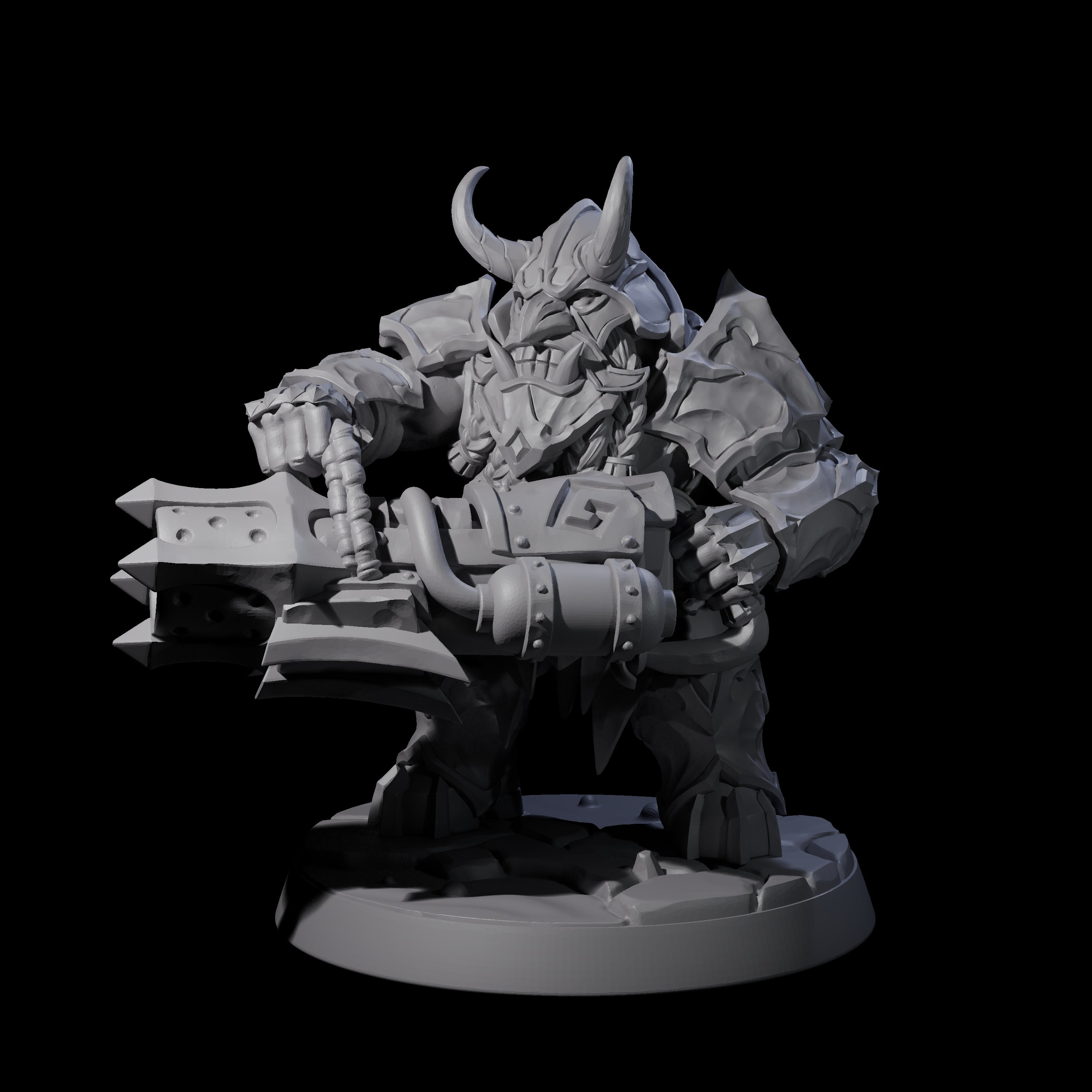 Deepcrust Dwarf D Miniature for Dungeons and Dragons, Pathfinder or other TTRPGs