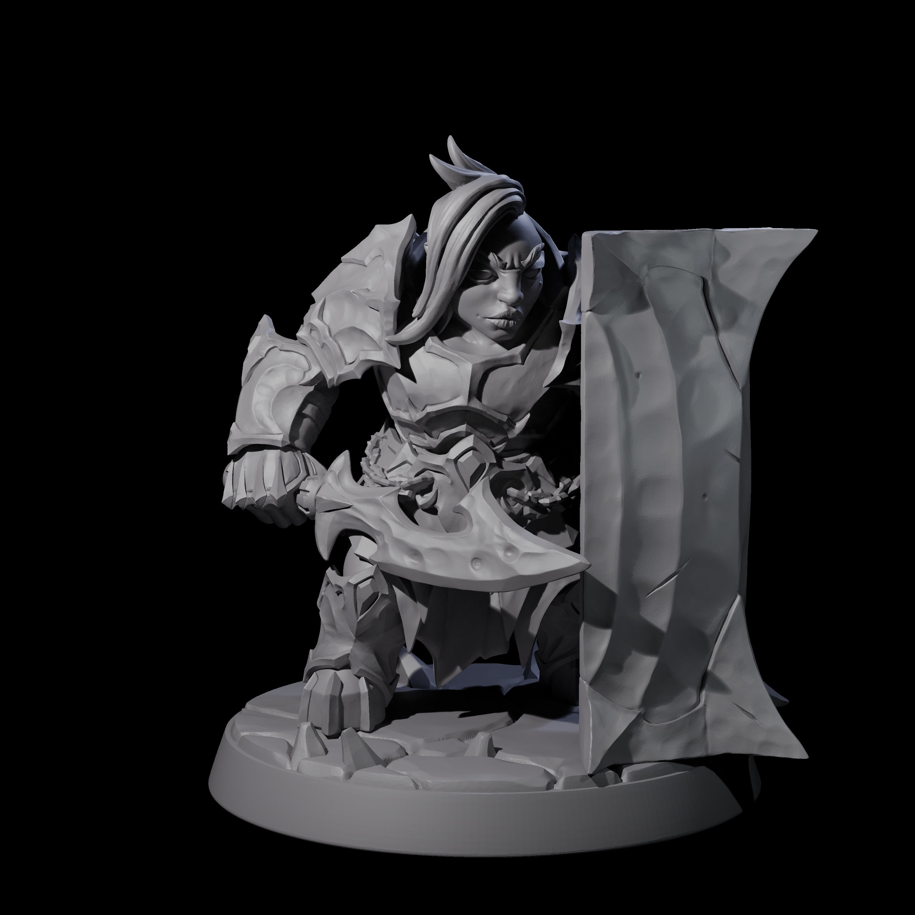 Deepcrust Dwarf E Miniature for Dungeons and Dragons, Pathfinder or other TTRPGs