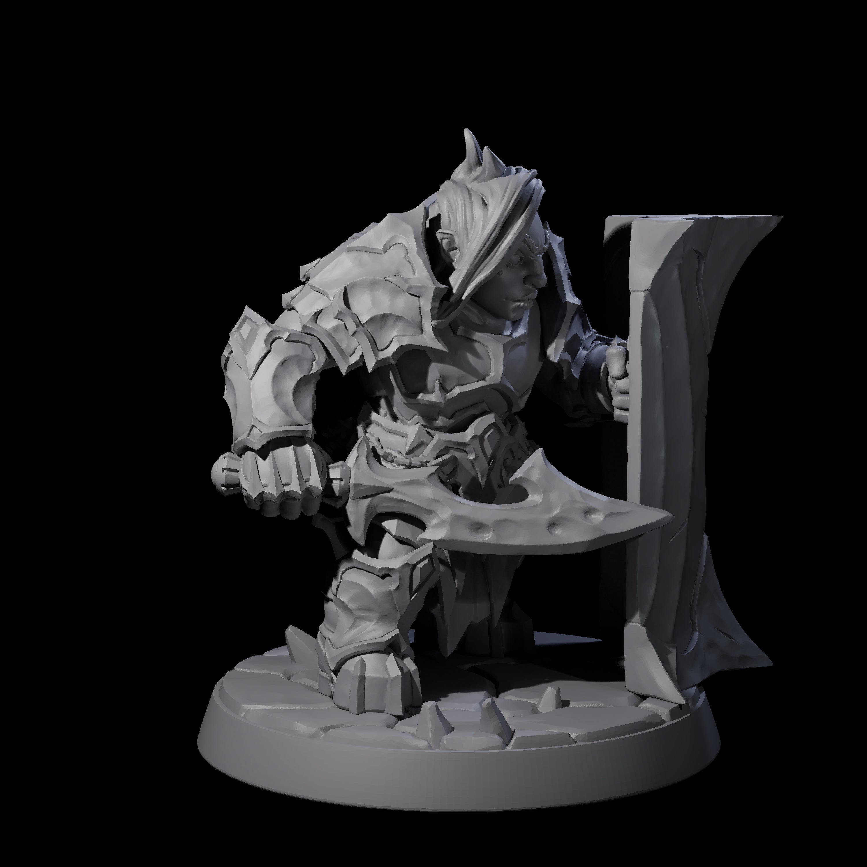 Deepcrust Dwarf E Miniature for Dungeons and Dragons, Pathfinder or other TTRPGs