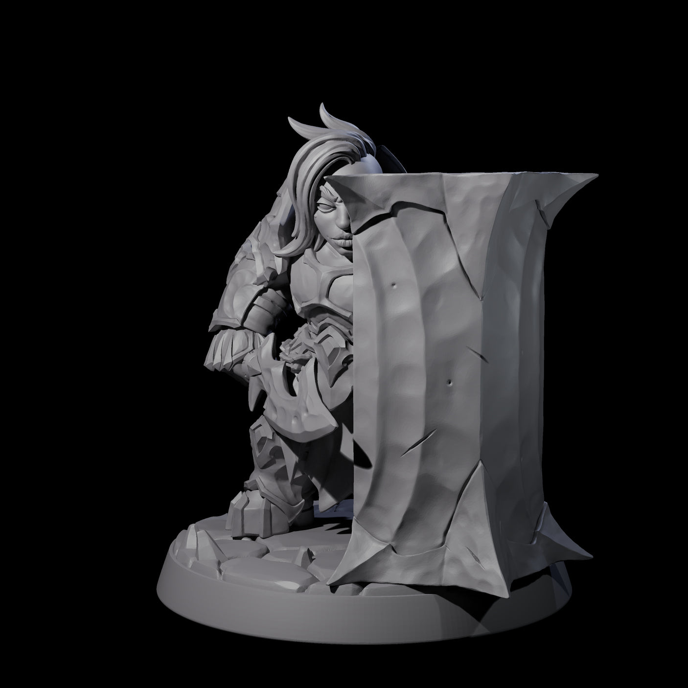Deepcrust Dwarf E Miniature for Dungeons and Dragons, Pathfinder or other TTRPGs