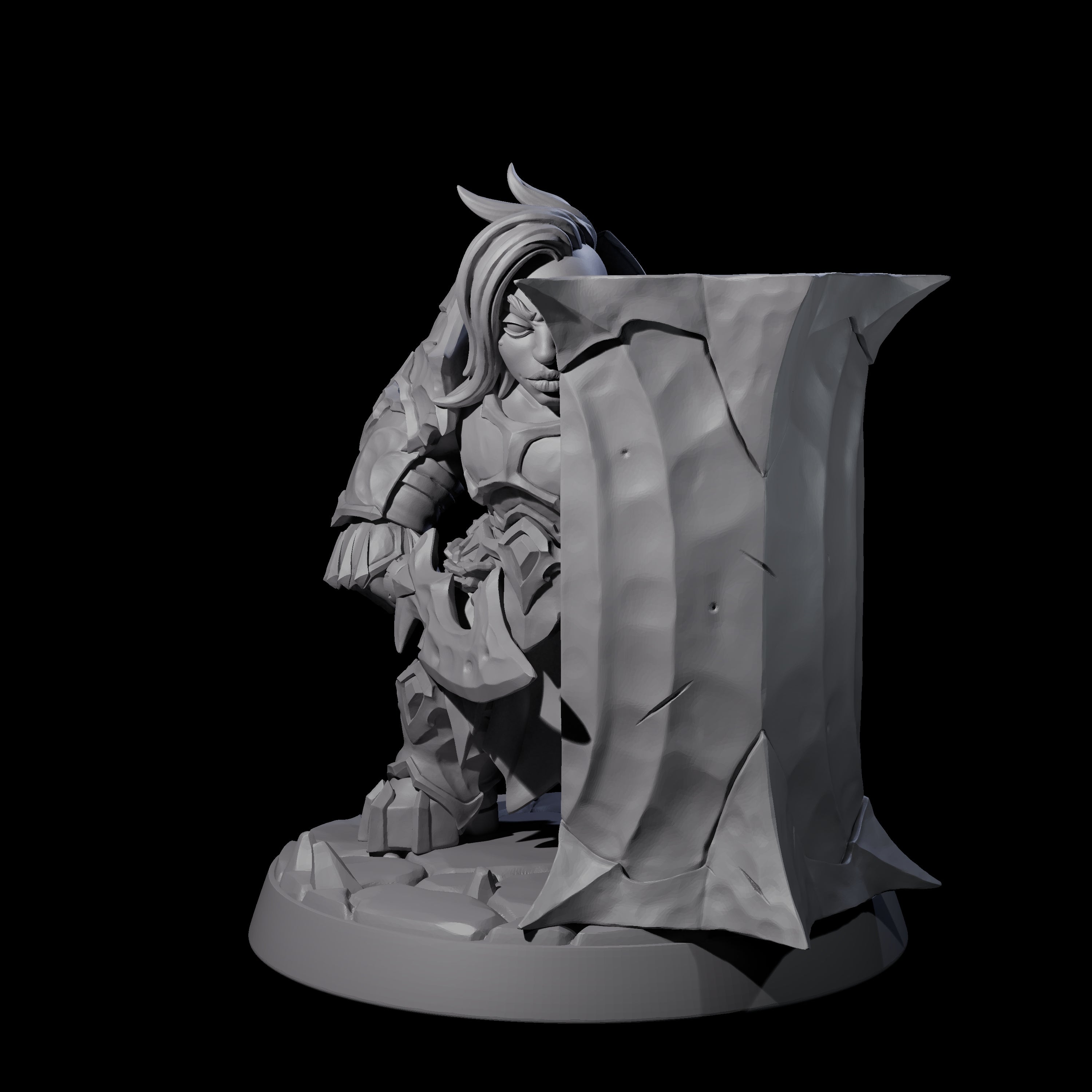 Deepcrust Dwarf E Miniature for Dungeons and Dragons, Pathfinder or other TTRPGs