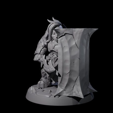 Deepcrust Dwarf E Miniature for Dungeons and Dragons, Pathfinder or other TTRPGs