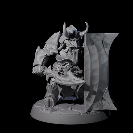 Deepcrust Dwarf E Miniature for Dungeons and Dragons, Pathfinder or other TTRPGs