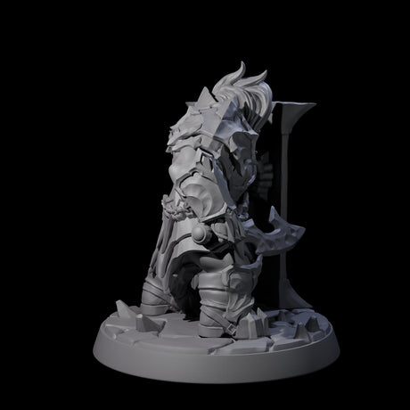 Deepcrust Dwarf E Miniature for Dungeons and Dragons, Pathfinder or other TTRPGs