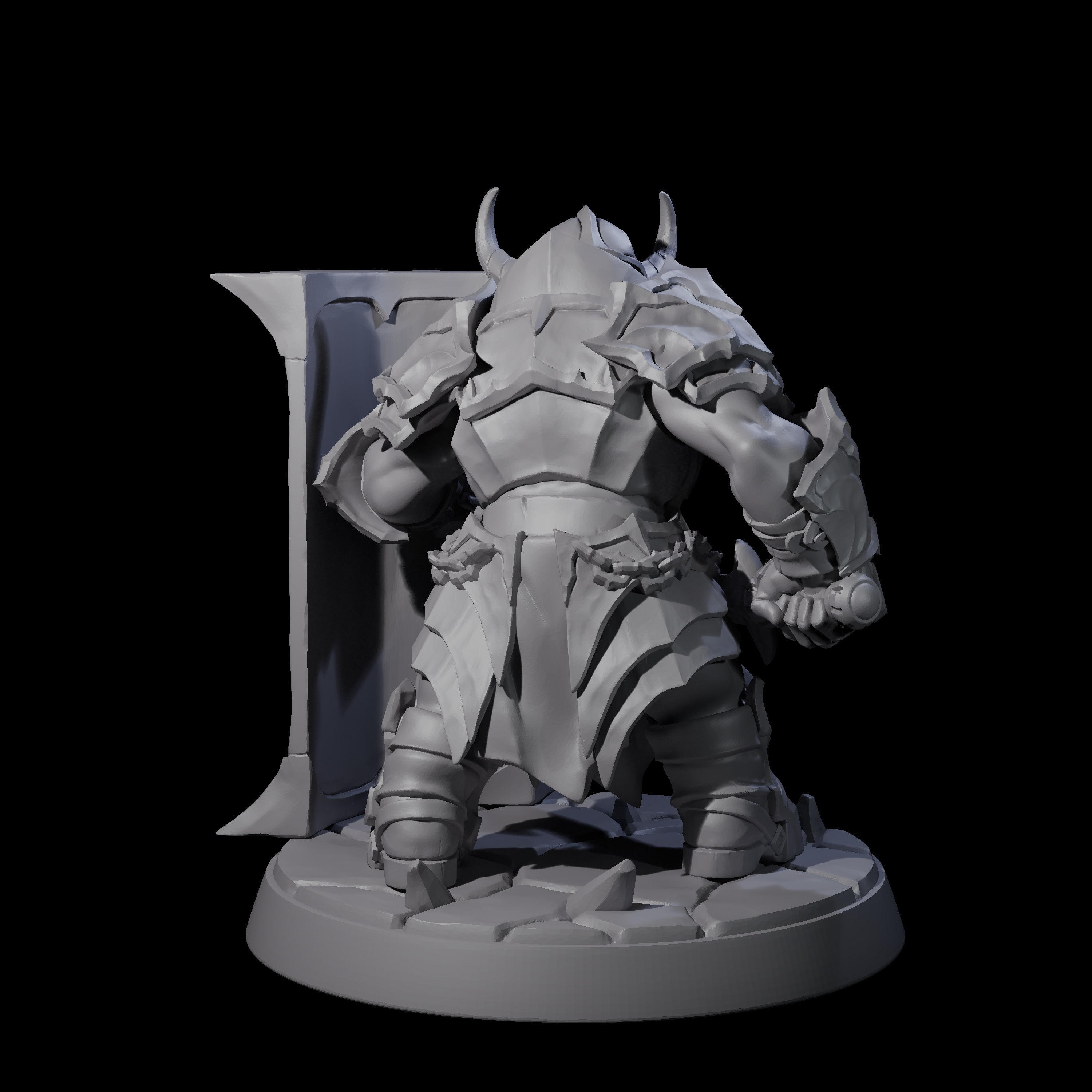 Deepcrust Dwarf E Miniature for Dungeons and Dragons, Pathfinder or other TTRPGs