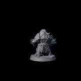 Deepcrust Dwarf F Miniature for Dungeons and Dragons, Pathfinder or other TTRPGs