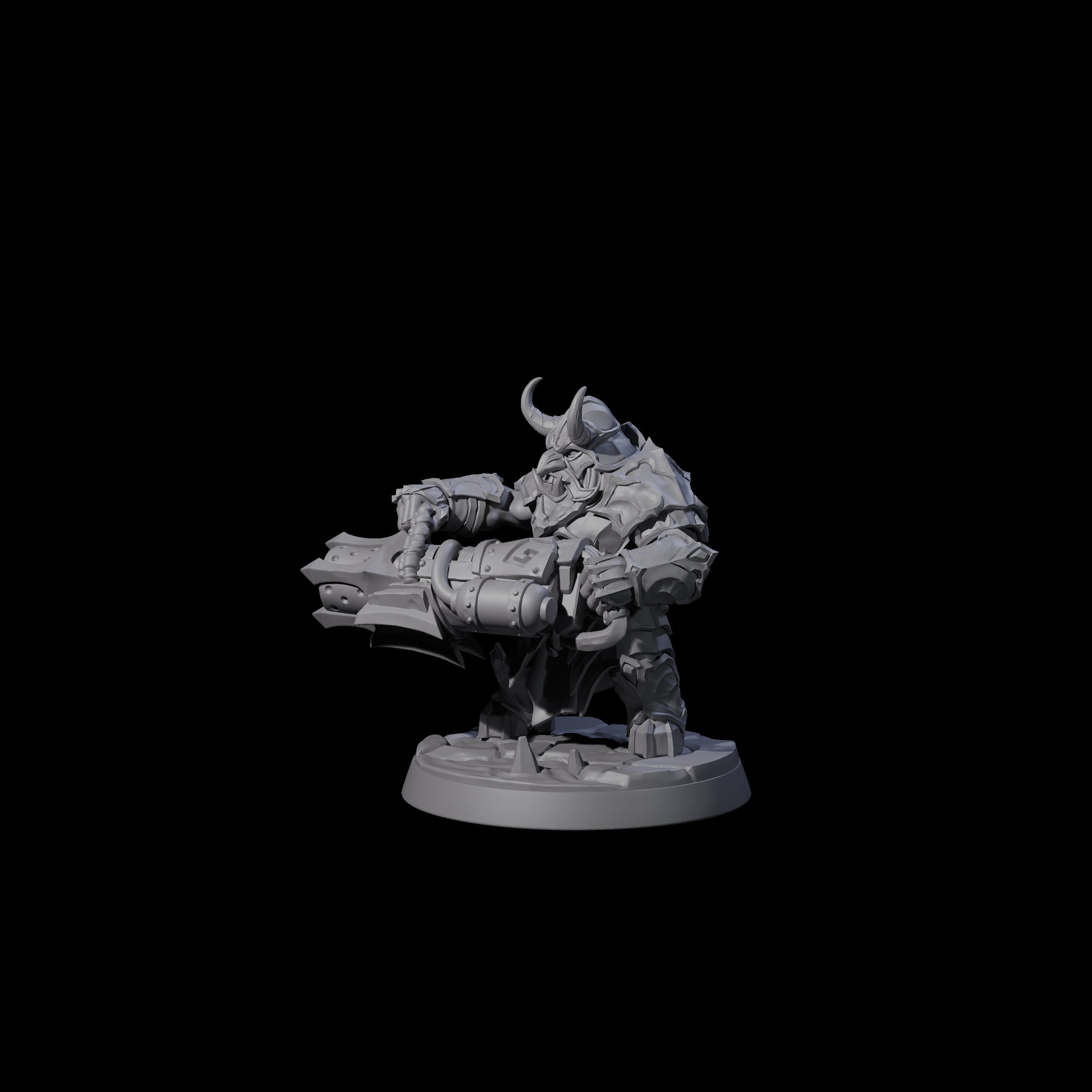 Deepcrust Dwarf F Miniature for Dungeons and Dragons, Pathfinder or other TTRPGs