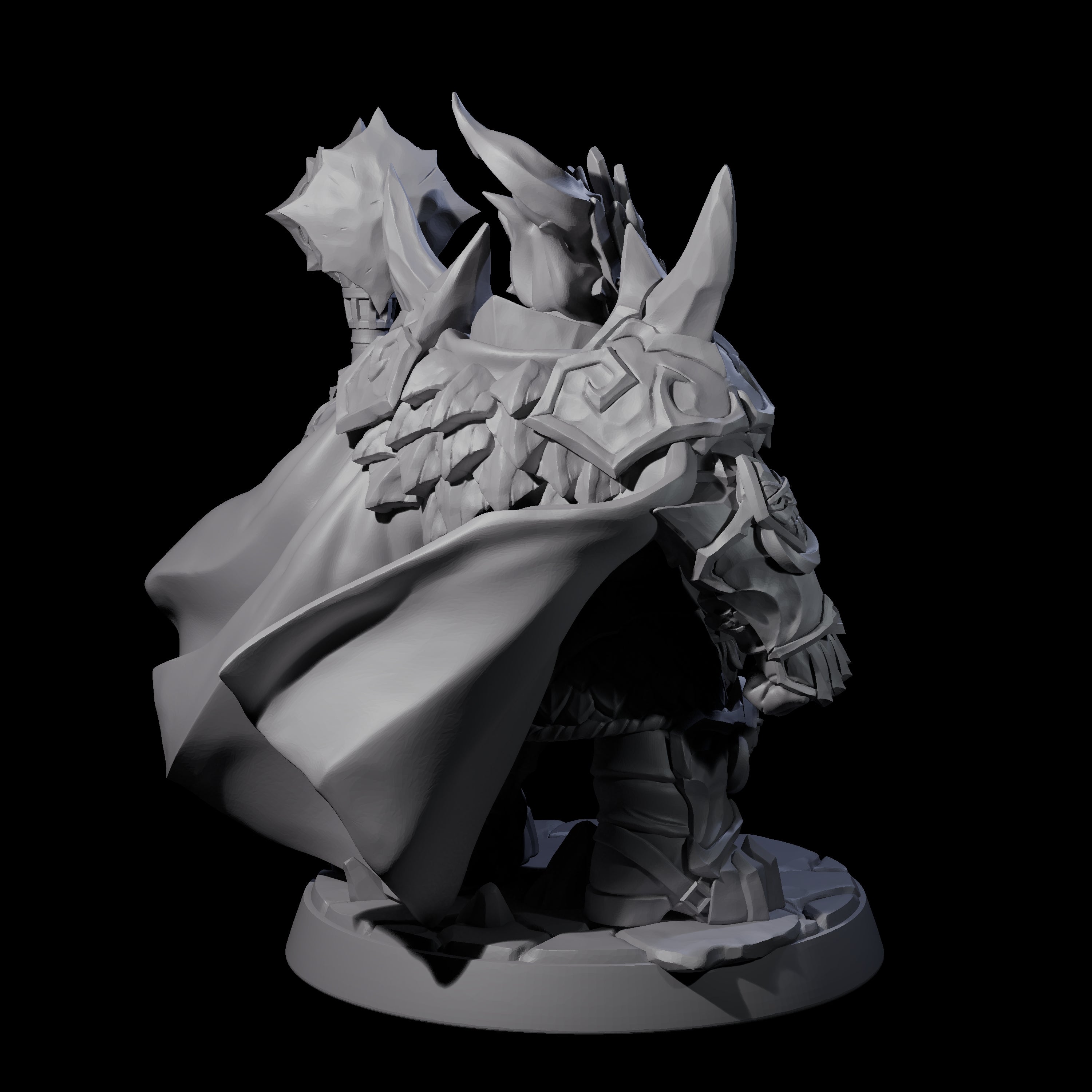 Deepcrust Dwaven King Miniature for Dungeons and Dragons, Pathfinder or other TTRPGs