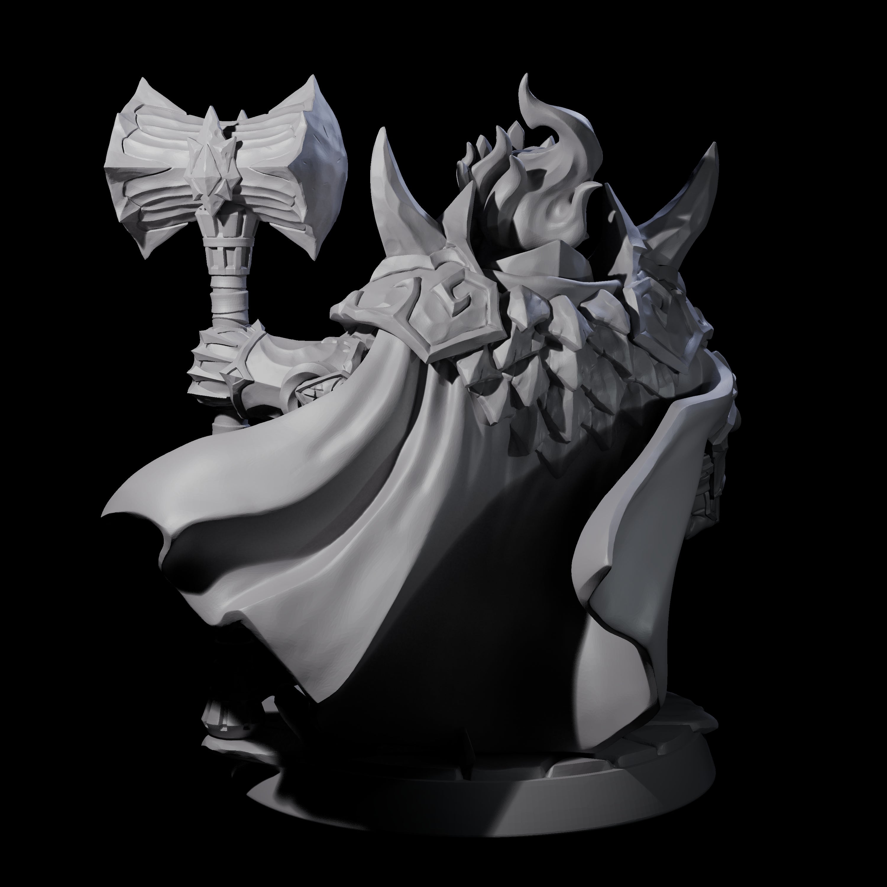 Deepcrust Dwaven King Miniature for Dungeons and Dragons, Pathfinder or other TTRPGs