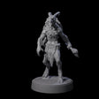Defiant Goatfolk Fighter A Miniature for Dungeons and Dragons, Pathfinder or other TTRPGs