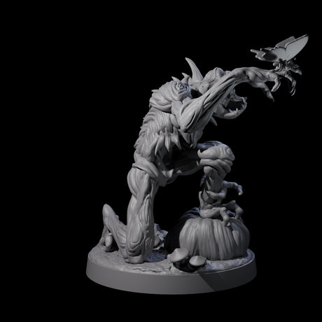 Deformed Living Pumpkin Man Miniature for Dungeons and Dragons, Pathfinder or other TTRPGs